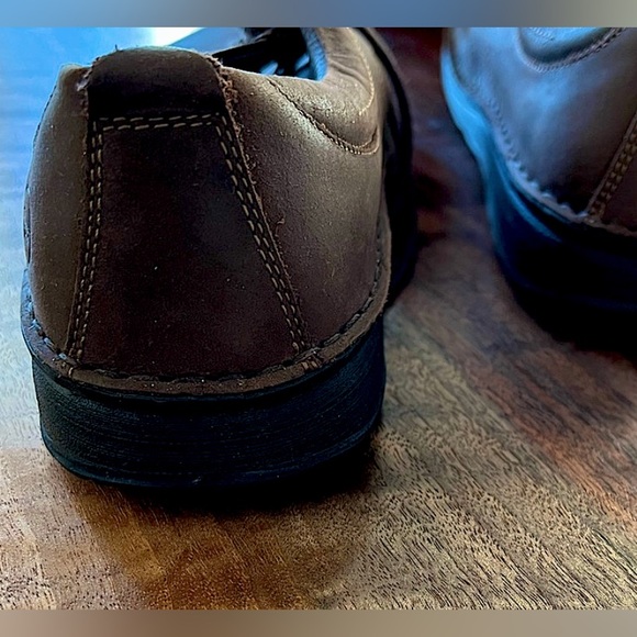 By Birkenstock, Footprints, Medium Brown, Lace-up flats, w/drop heel🐾 - Picture 9 of 14